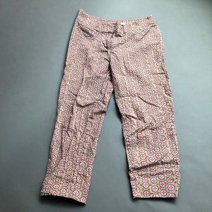 LOFT Pattern Capri Pants 00P